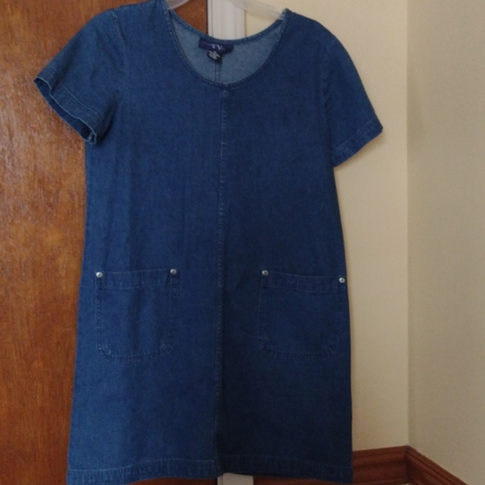 Denim dress